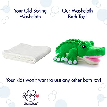 Soapsox 2-in-1 Bath Buddies Play Toy & Bath SpongeSoapsox 2-in-1 Bath Buddies Play Toy & Bath Sponge