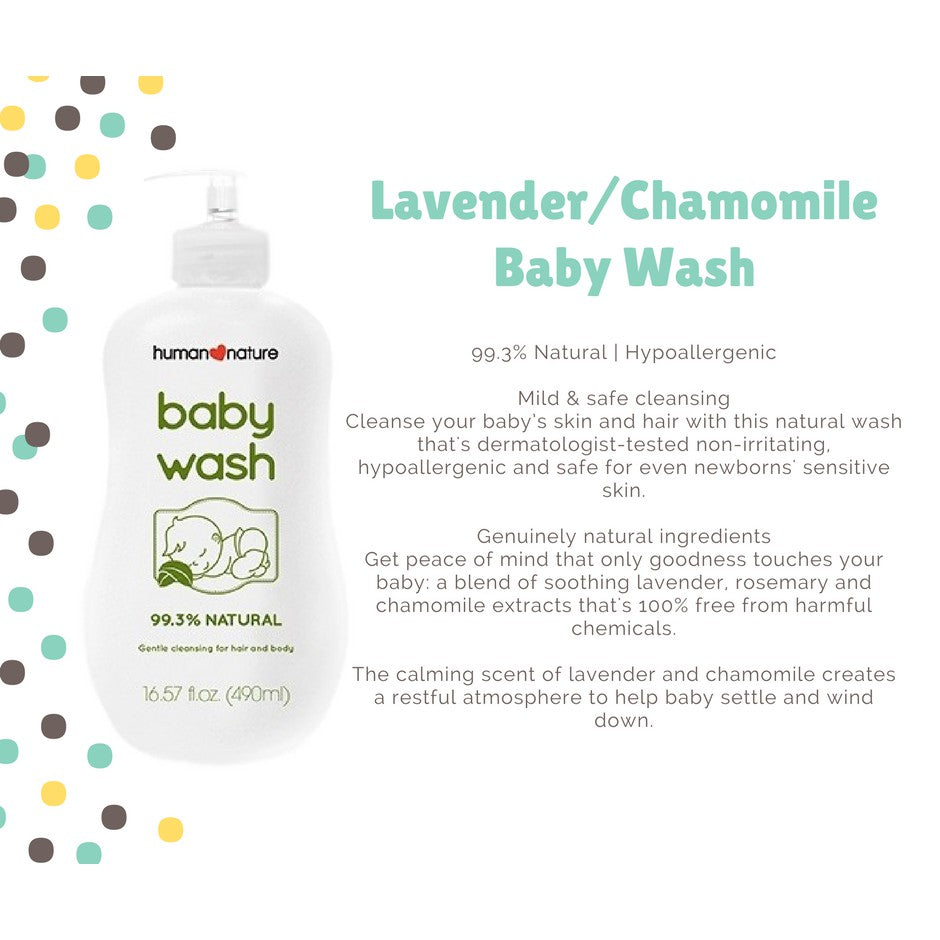 Human Nature Natural Baby Wash