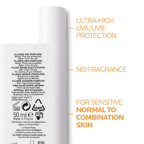 La Roche-Posay Anthelios UVMune 400 Invisible Fluid Fragrance-Free SPF50+