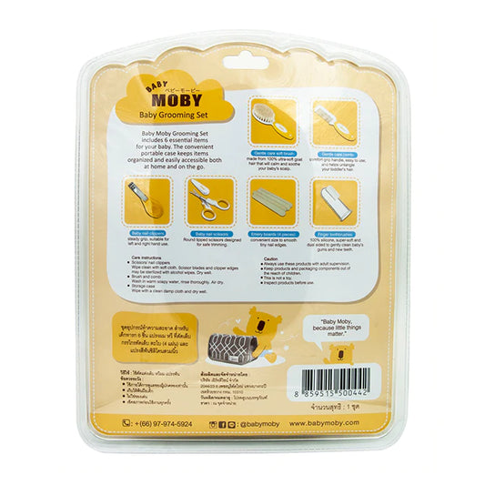 Baby Moby Grooming Kit w/ Portable Case