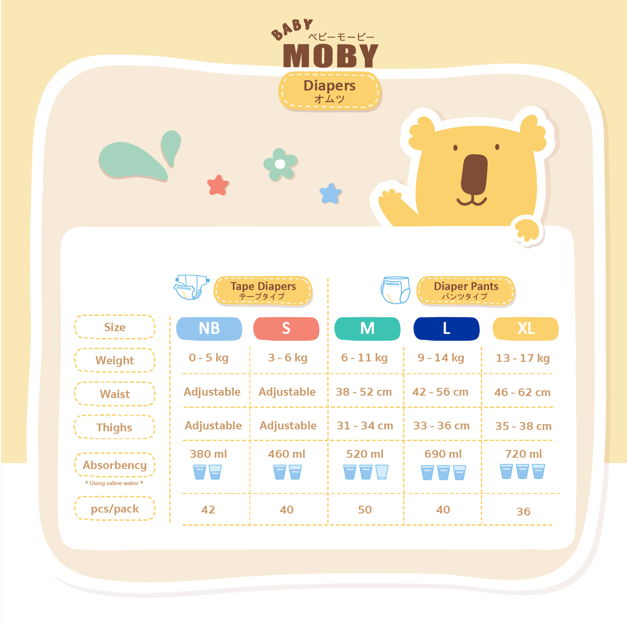 baby moby diaper pants