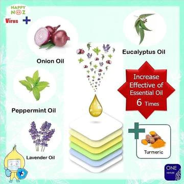Happy Noz Organic Onion Sticker Virus +