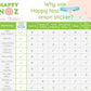 Happy Noz Organic Onion Sticker Detox PM 2.5 