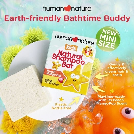 Human Nature Kids' Natural Shampoo Bar