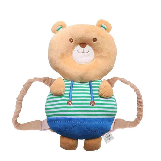 Infantway Huggabear 2-in-1 Infant Plush Toy & Head Protective Pillow