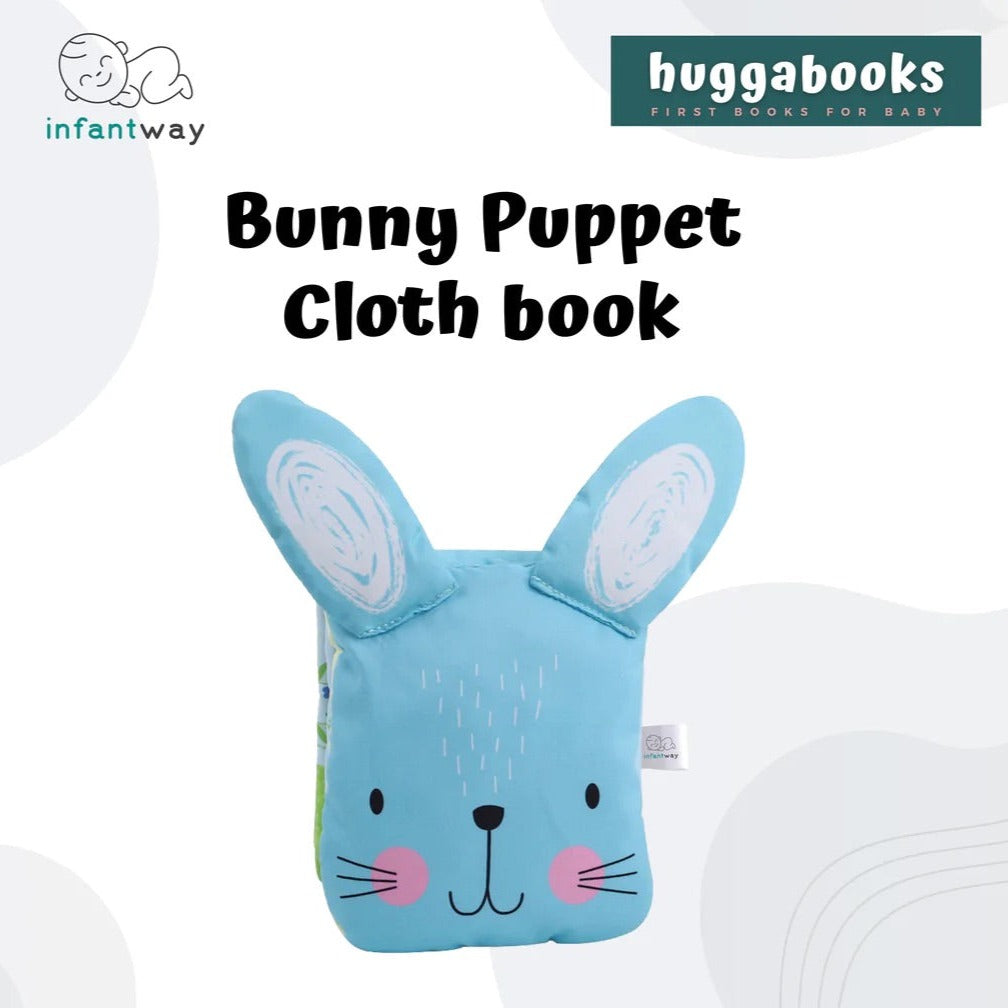 Infantway Huggabooks Puppet Cloth Book