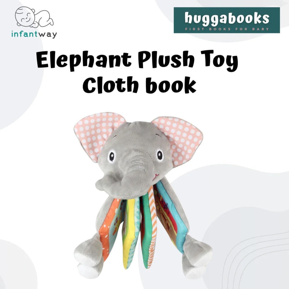 Infantway Huggabooks Plush Toy Cloth Book