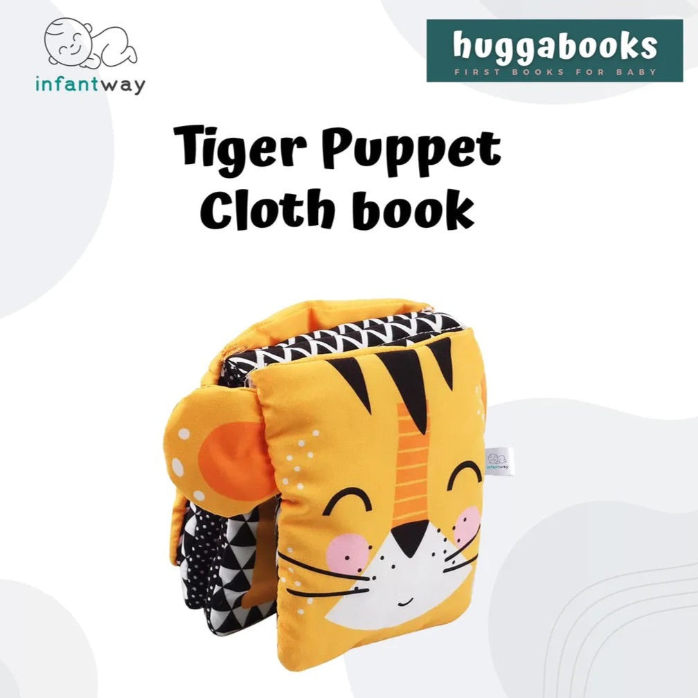 Infantway Huggabooks Puppet Cloth Book