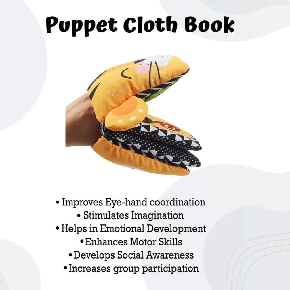 Infantway Huggabooks Puppet Cloth Book