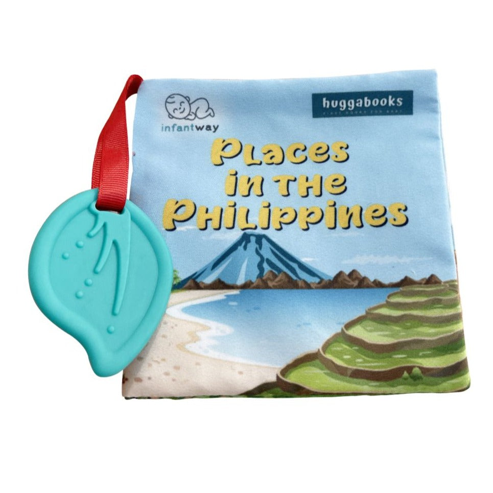 Huggabooks Places in the Philippines Travel Cloth Book 