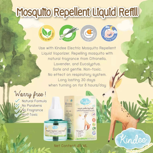 Kindee Mosquito Repellent Liquid Vaporizer Refill