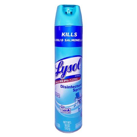 Lysol Disinfectant Spray Baby Room