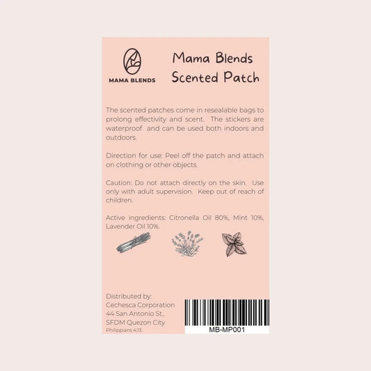 Mama Blends Scented Mosquito Patches