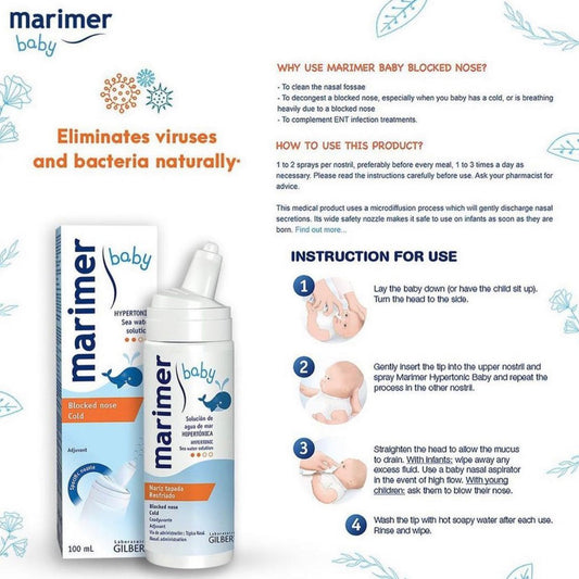 Marimer Baby Blocked Nose Nasal Spray