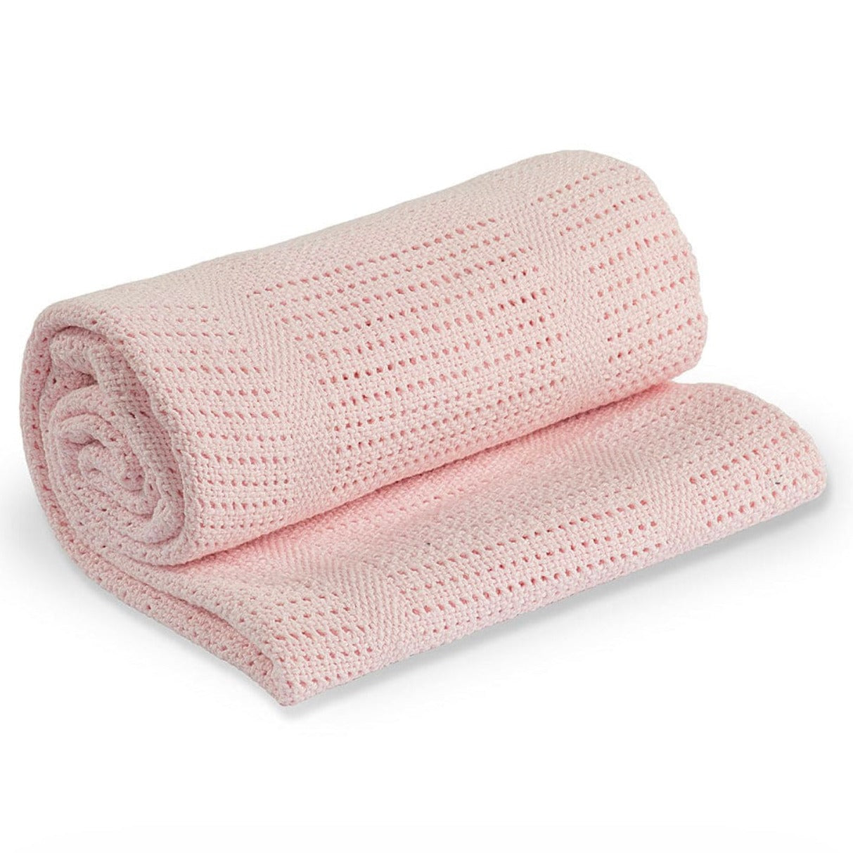 Lulujo Cellular Cotton Baby Blanket