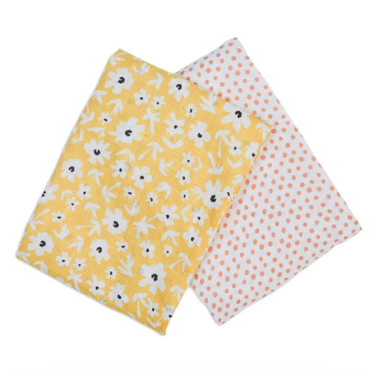 Lulujo Cotton Muslin Blanket (Set of 2)