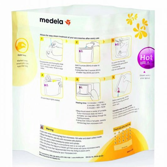 Medela Quick Clean Microwave Bags