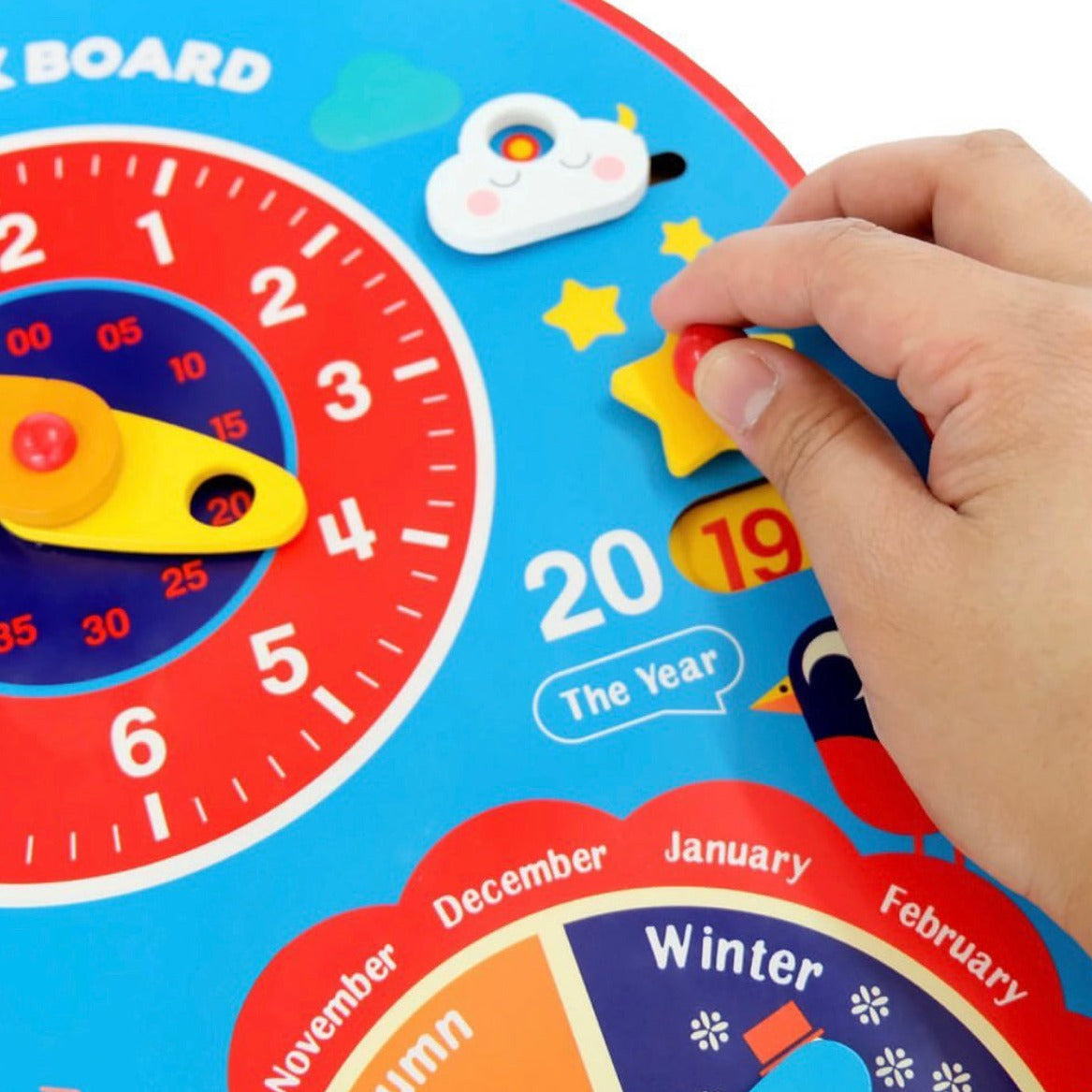 Mideer Educational Puzzle Clock Board