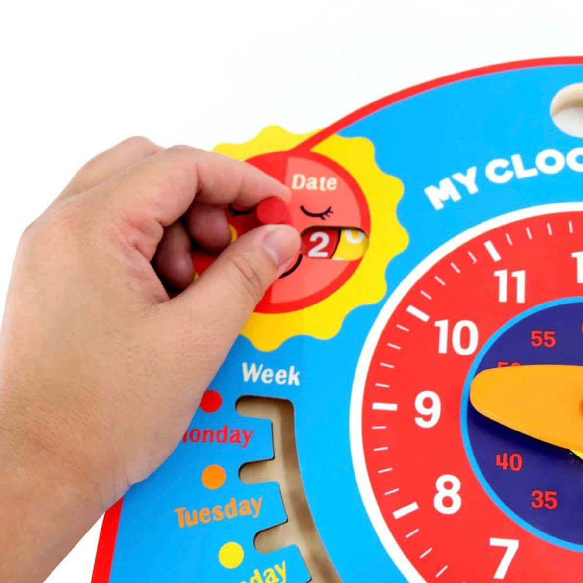 Mideer Educational Puzzle Clock Board