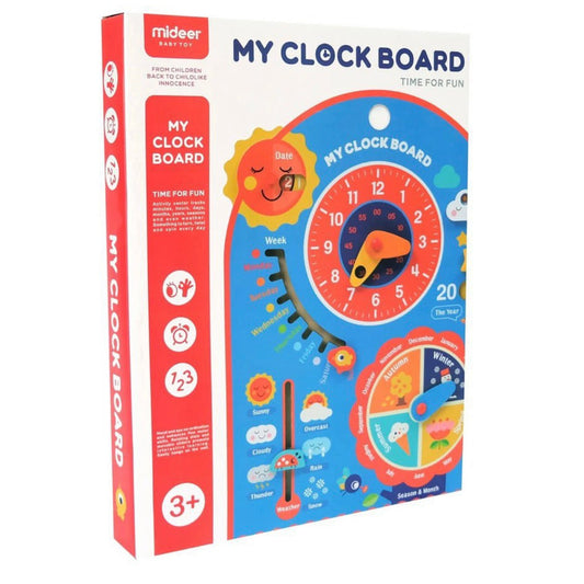 Mideer Educational Puzzle Clock Board