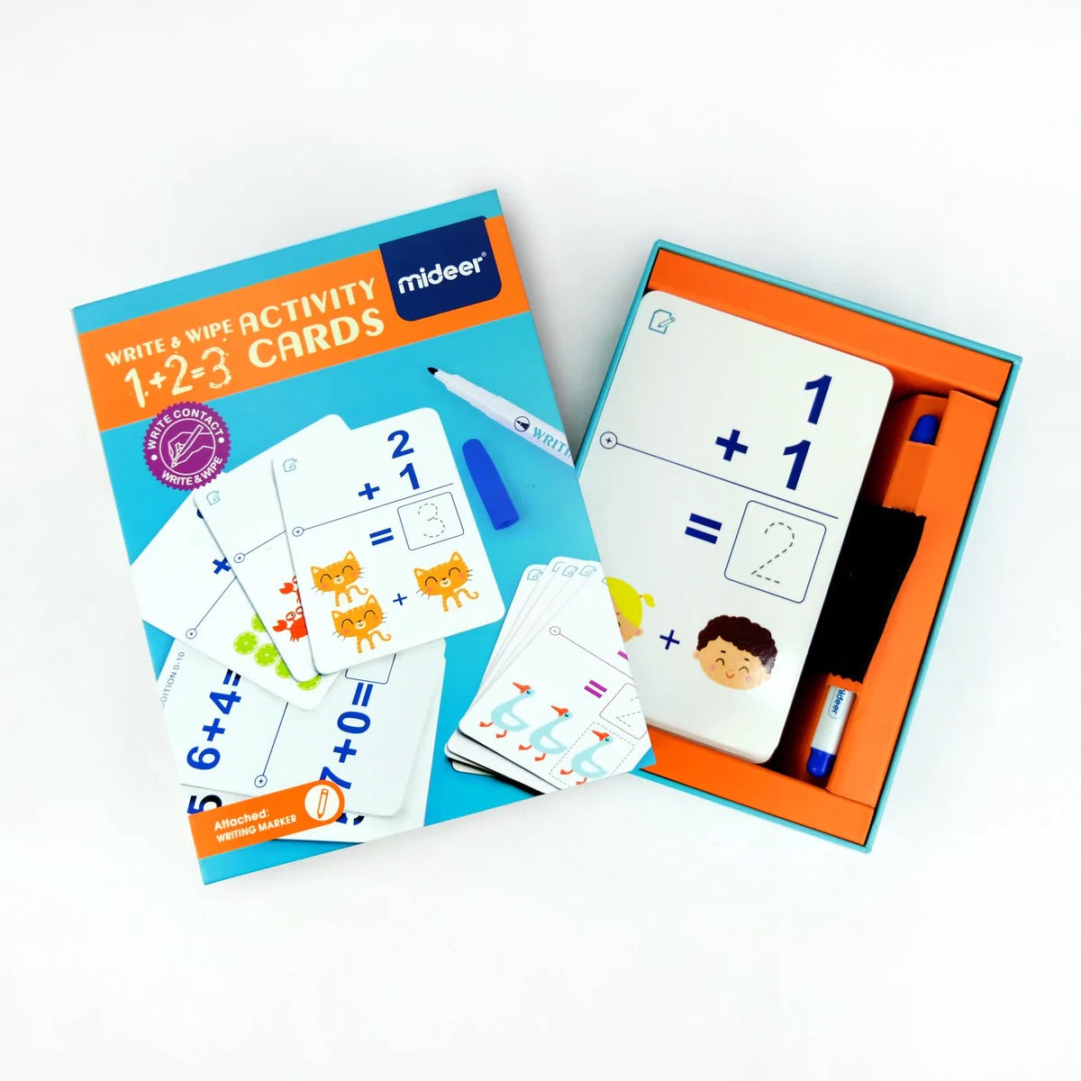 Mideer Write & Wipe Activity Cards