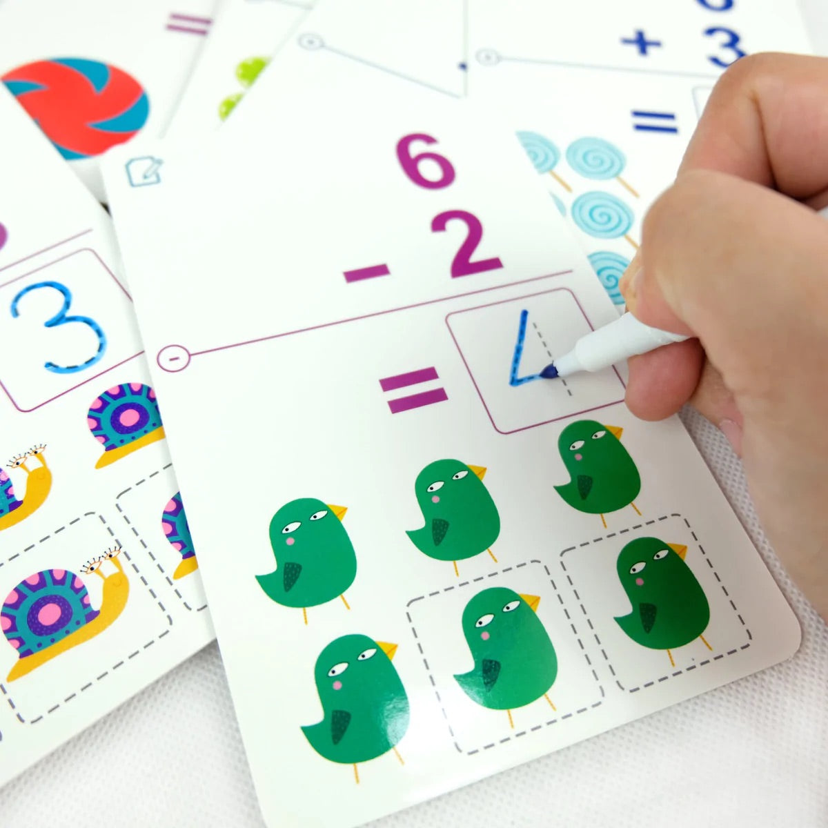 Mideer Write & Wipe Activity Cards