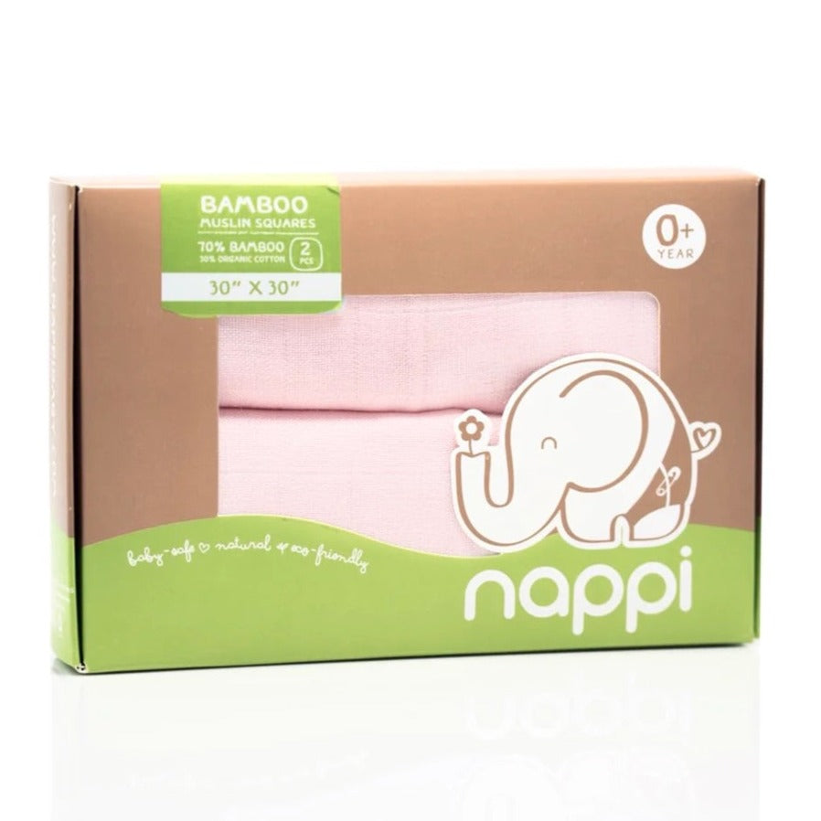 Nappi Baby Bamboo Muslin Squares