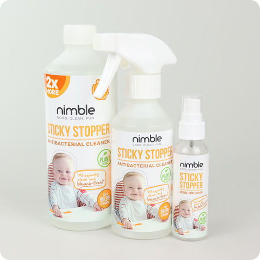 Nimble Sticky Stopper Antibacterial Cleaner