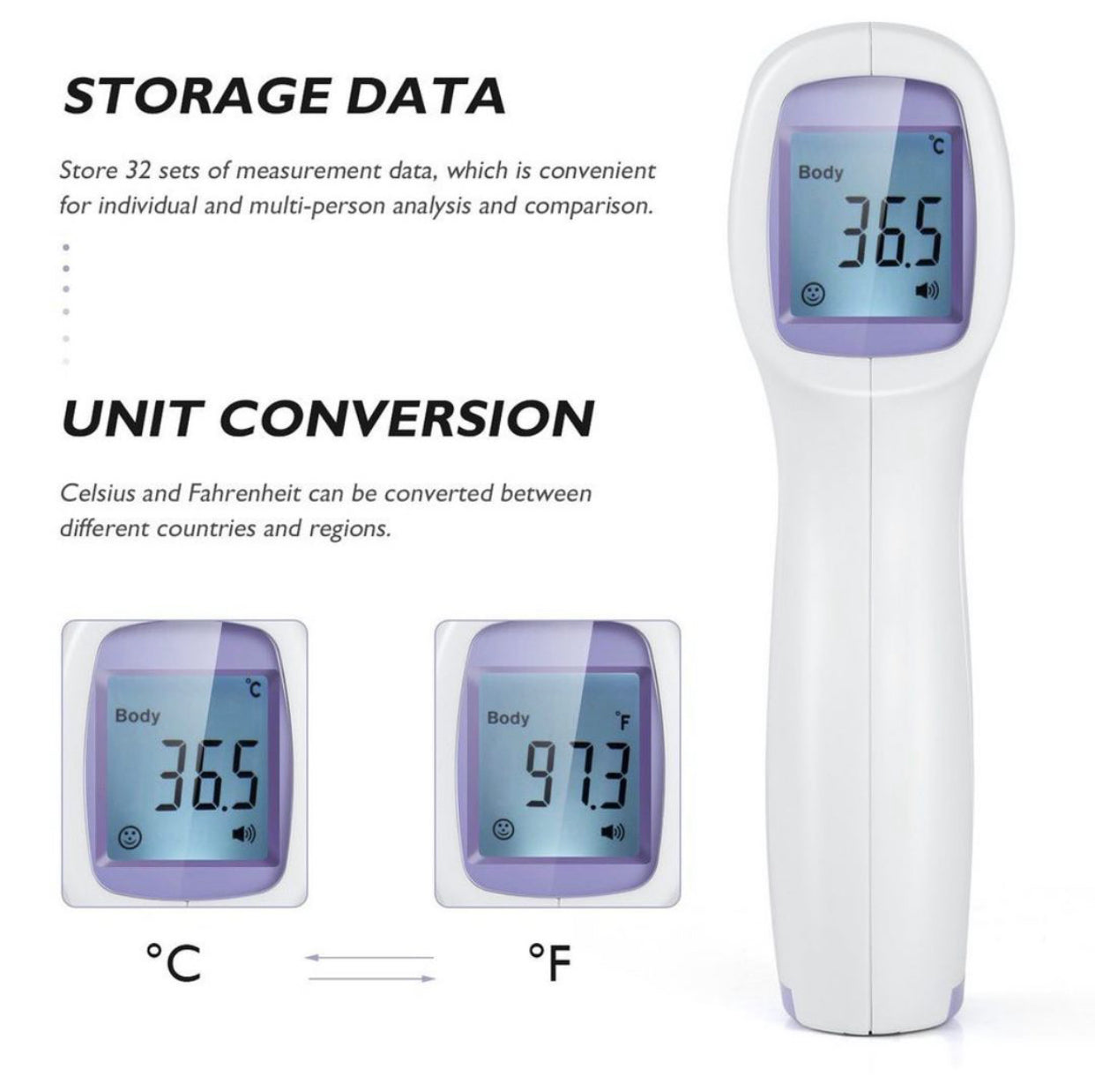 Non-Contact Forehead Thermometer 