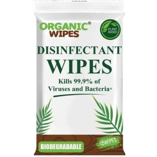 Organic Disinfectant Wipes