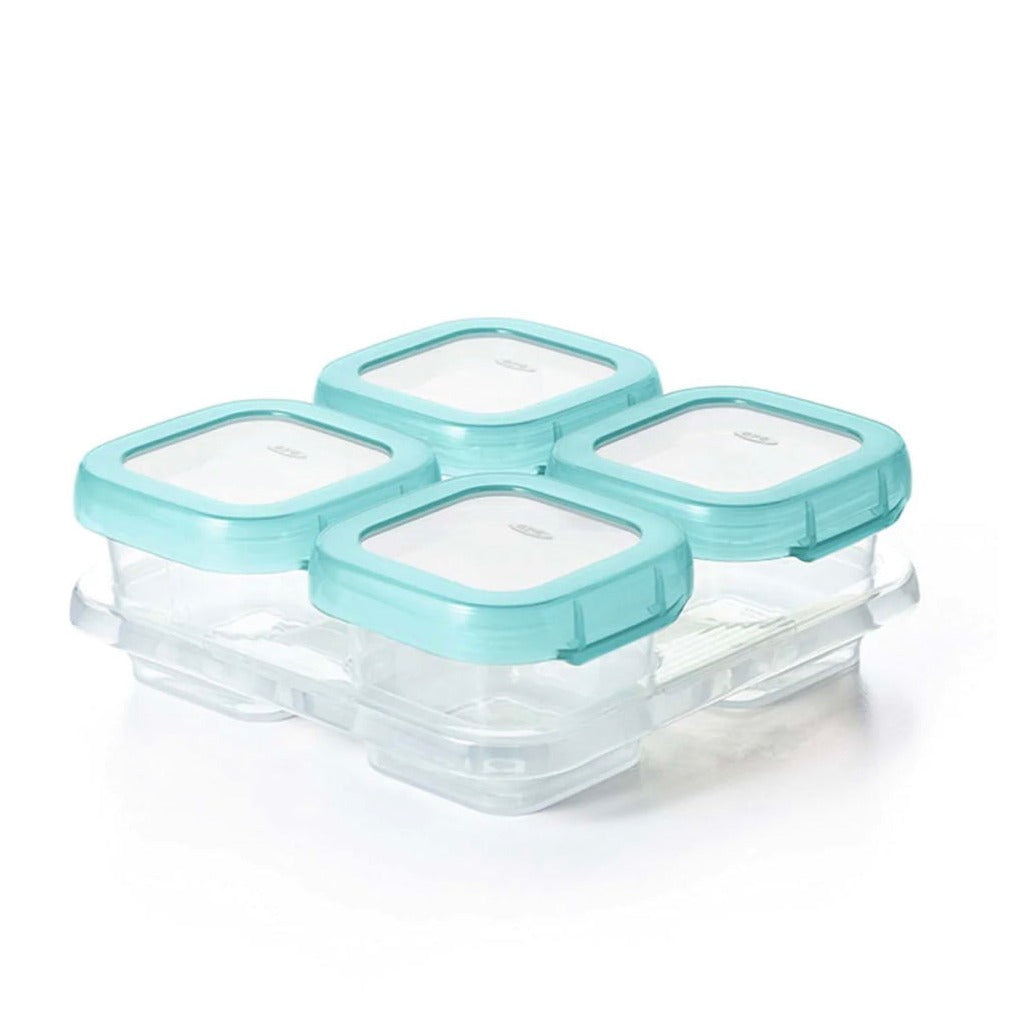 Tots Containers Oxo Tot Baby Blocks Freezer Storage Containers 4OZ – Tots & Moms