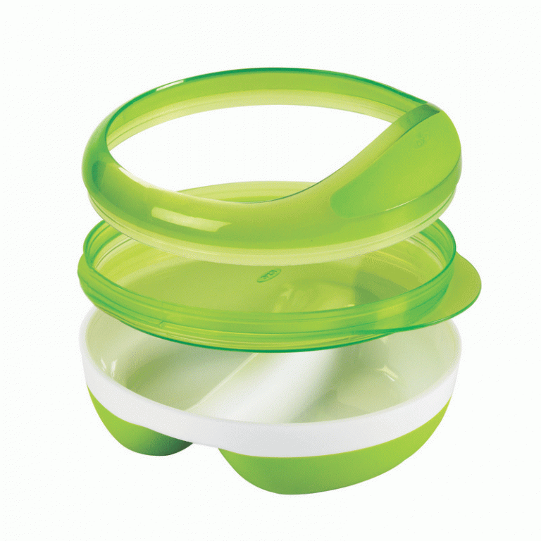 Oxo Tot Divided Feeding Dish With Removable Training Ring