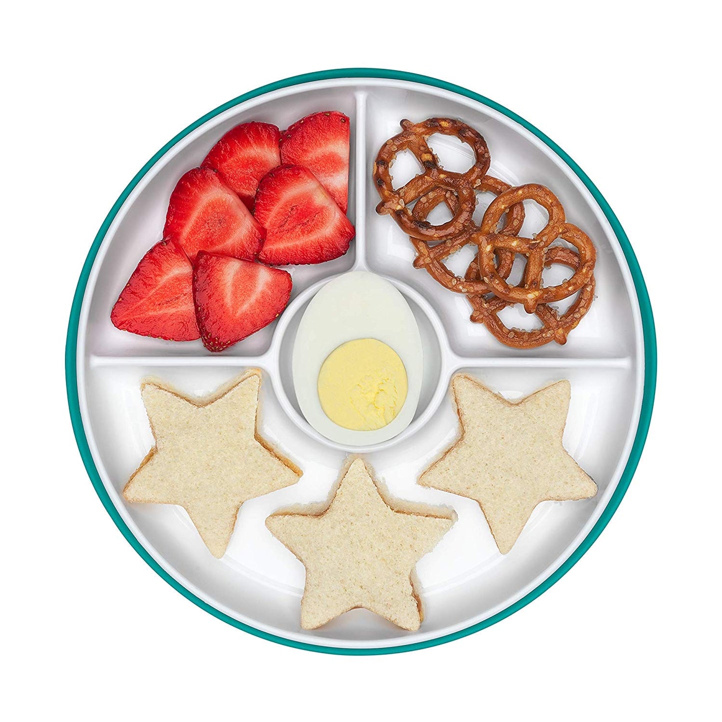 Oxo Tot Divided Plate With Removable Training Ring