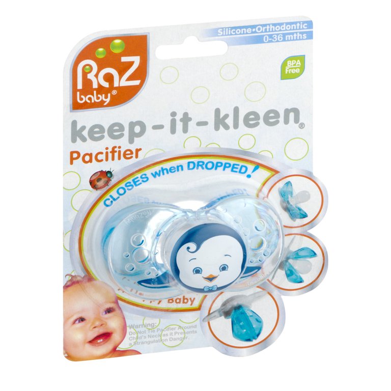 RaZ Baby Keep-It-Kleen Pacifier