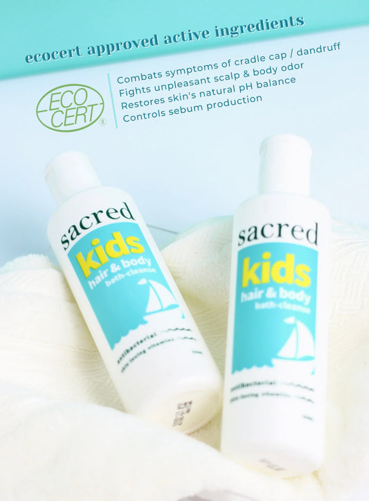 Sacred Kids Hair & Body Bath Cleanser