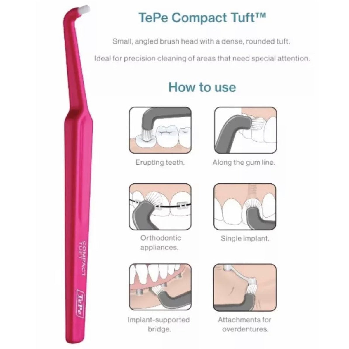 TePe Compact Tuft Toothbrush