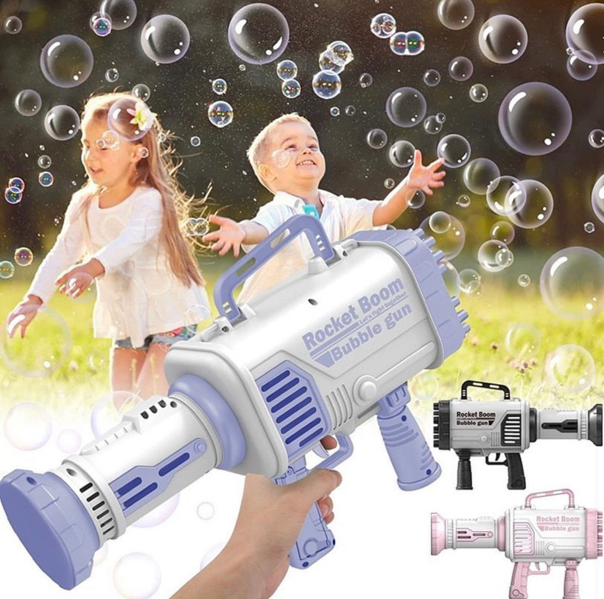 Rocket Bubble Gun