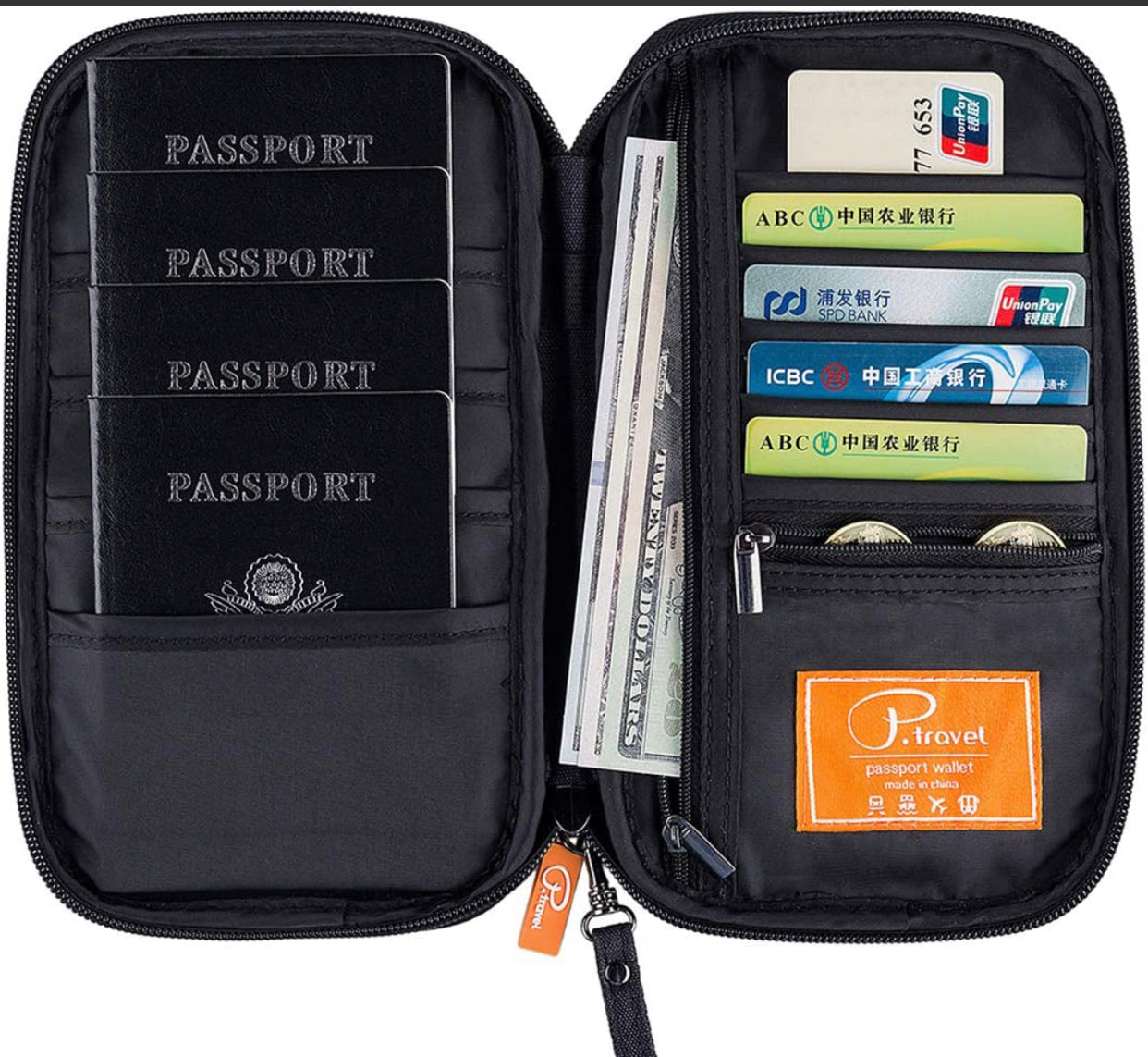 travel passport wallet