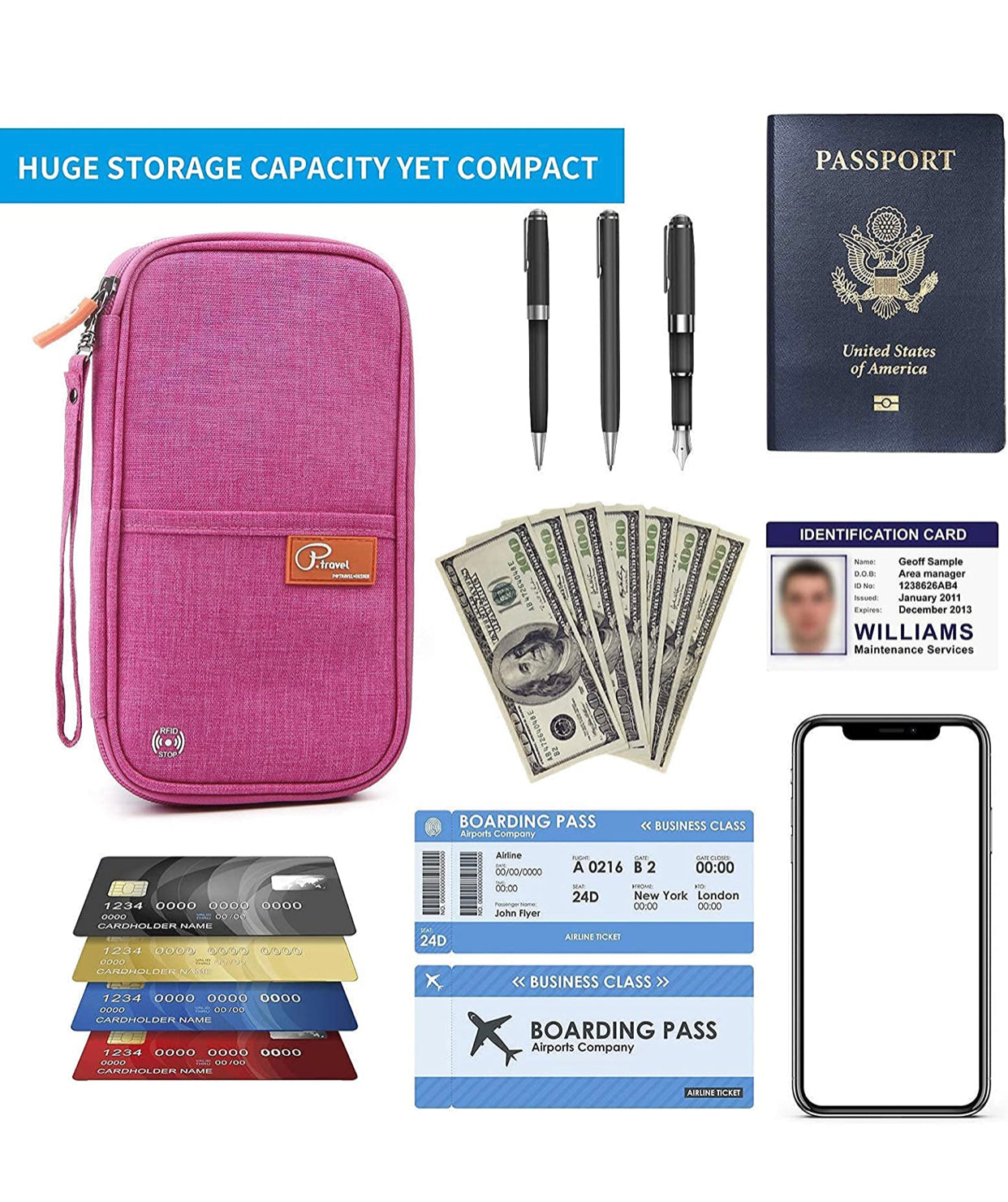 travel passport wallet