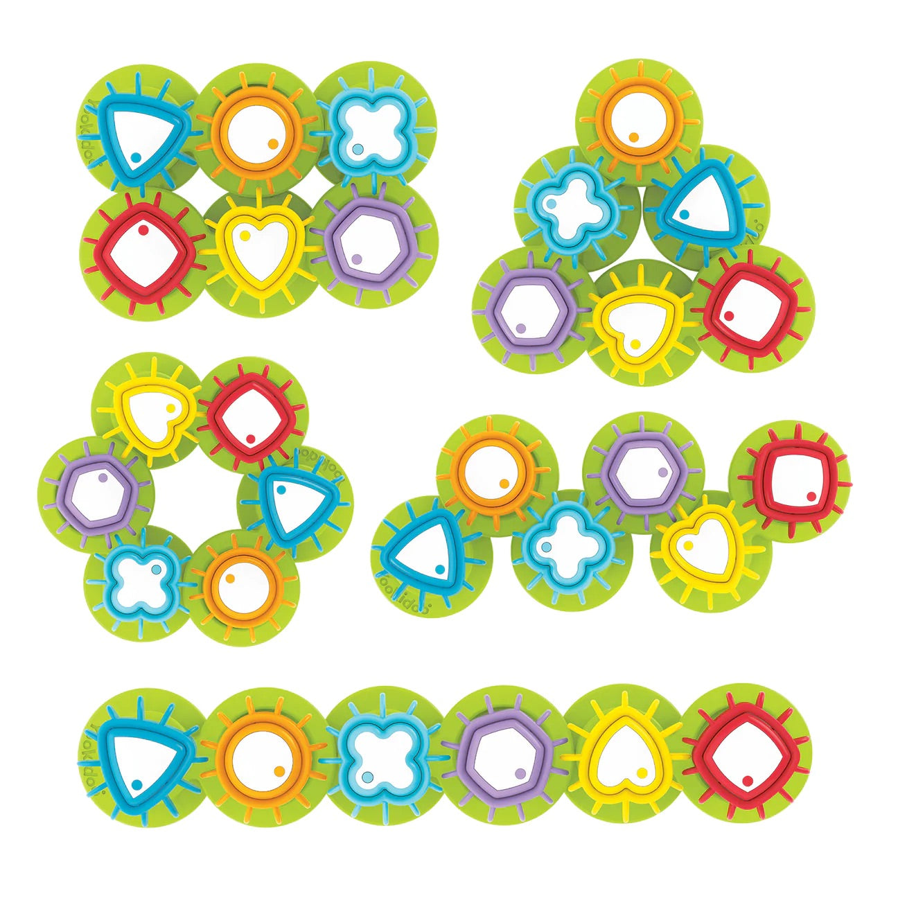 Yookidoo Shape 'N' Spin Gear Sorter