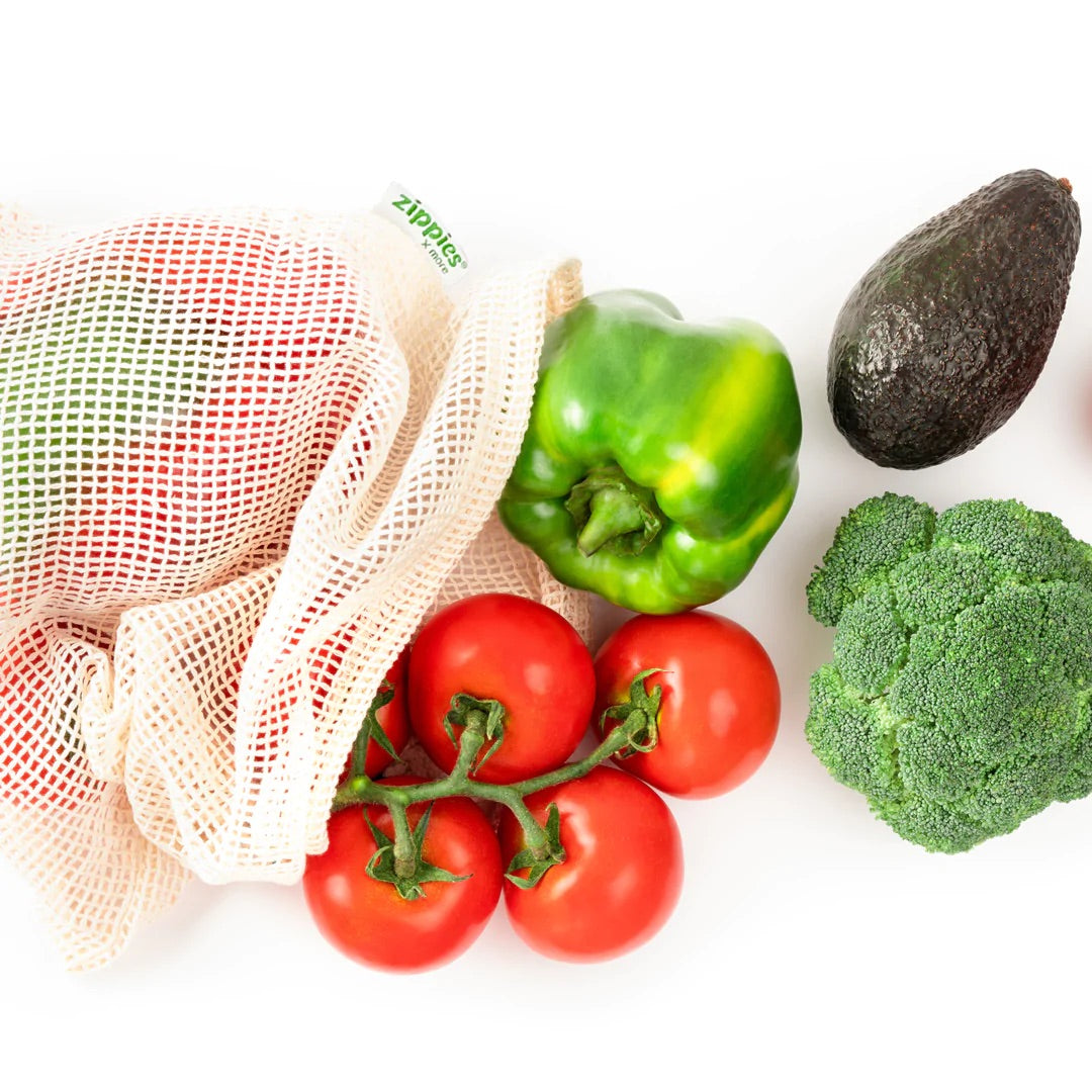 Zippies Cotton Mesh Produce Bags