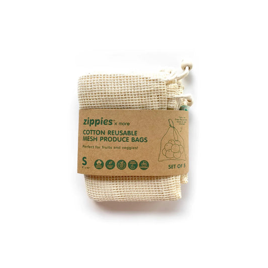 Zippies Cotton Mesh Produce Bags