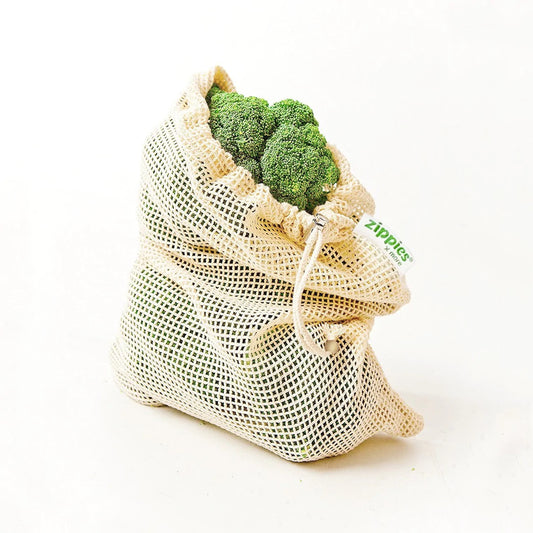 Zippies Cotton Mesh Produce Bags