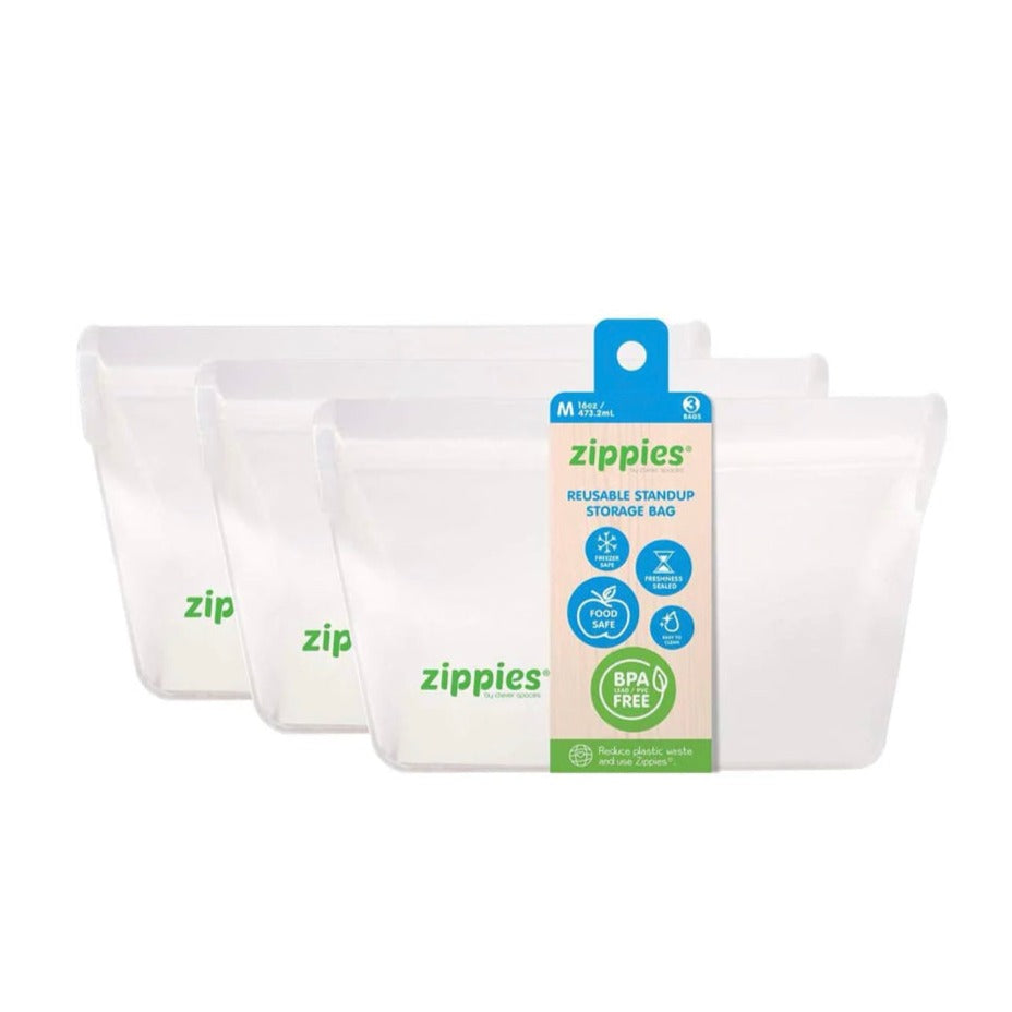 Zippies Reusable Stand Up Storage Bag