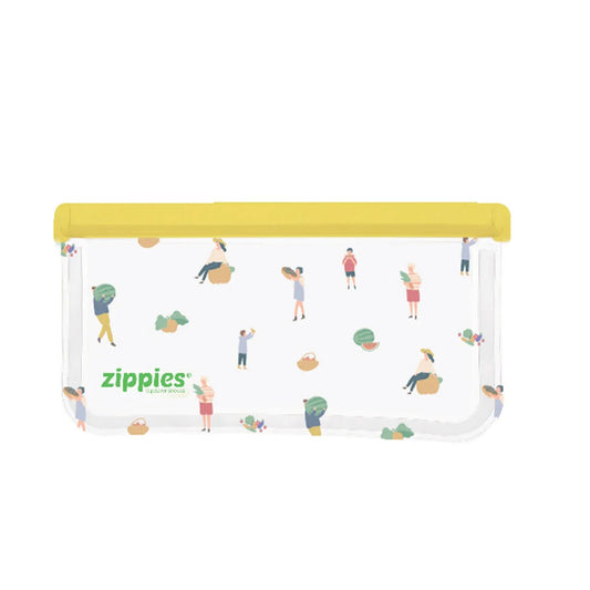 Zippies Reusable Lay Flat Storage Bags - Green Vibes Series