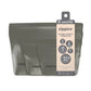 Zippes  Reusable Standup Storage Bags - Steel Grey