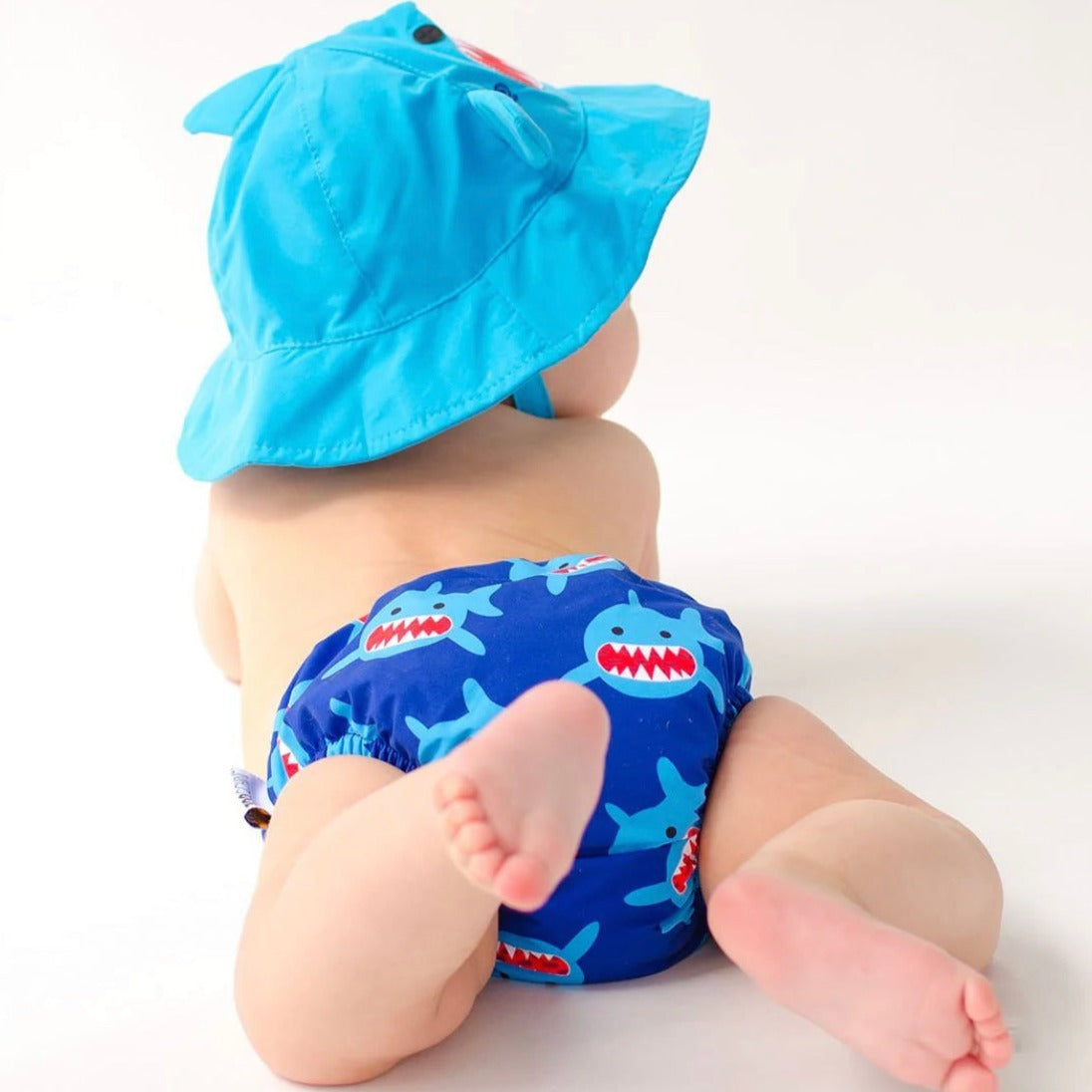 Zoocchini Swim Diaper + Sun Hat Set