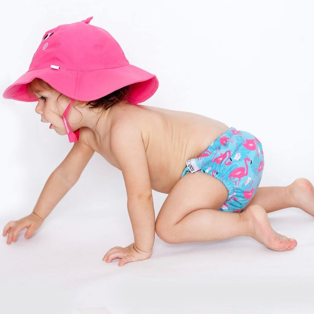 Zoocchini Swim Diaper + Sun Hat Set