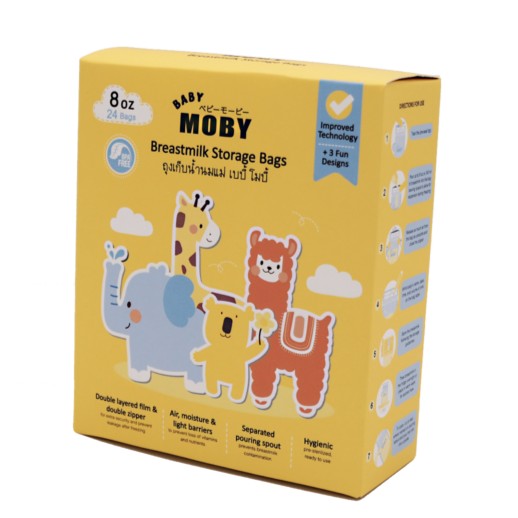 Baby Moby Breast Milk Storage Bags