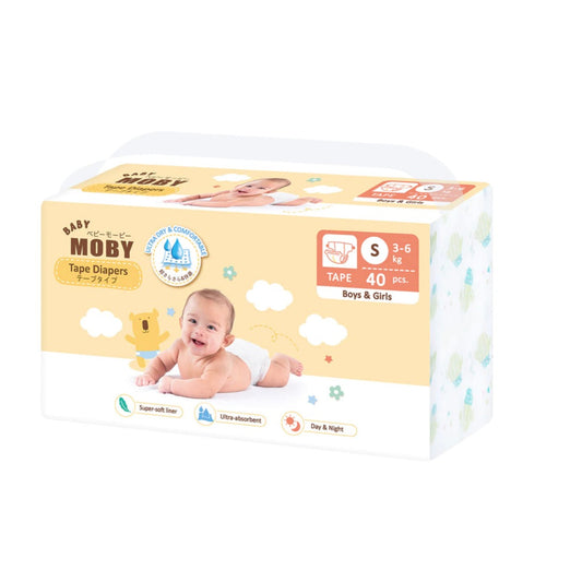 Baby Moby Tape Diapers